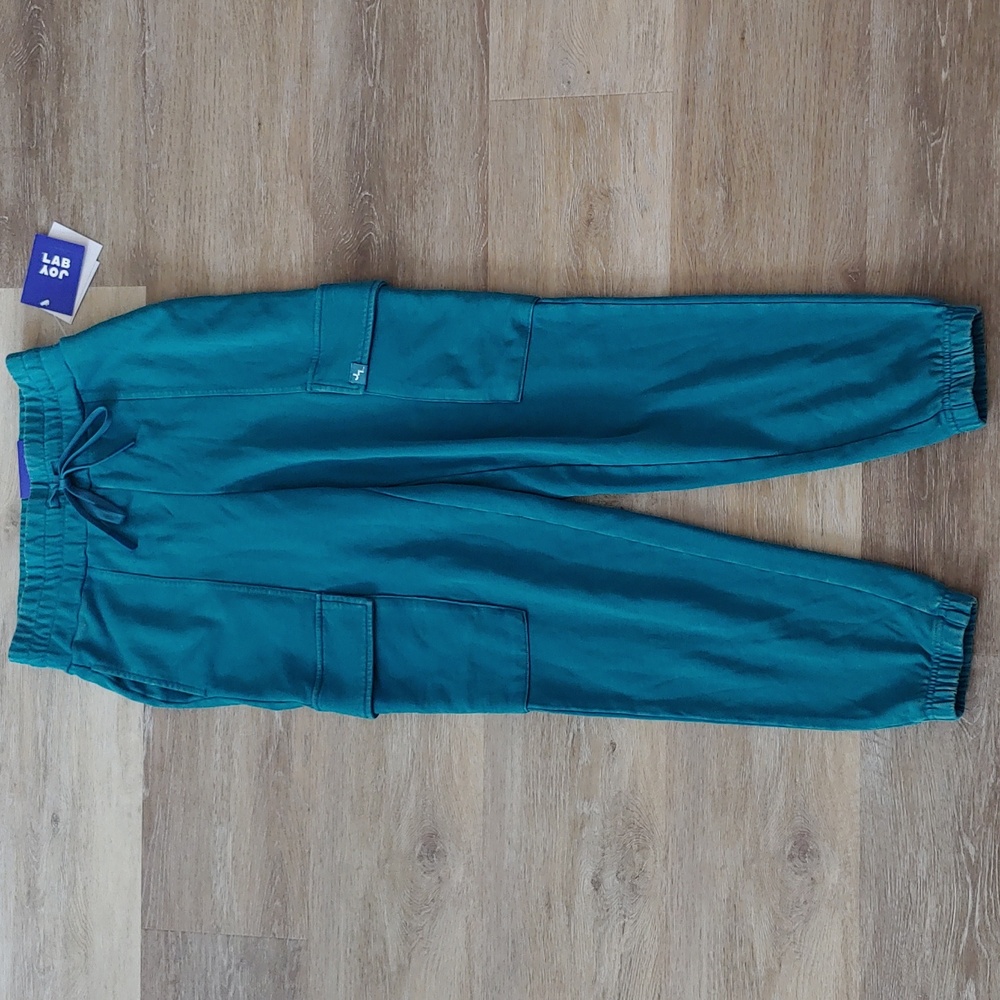 NWT JoyLab Women's High Rise Jogger Cargo Pants Blue Size XS